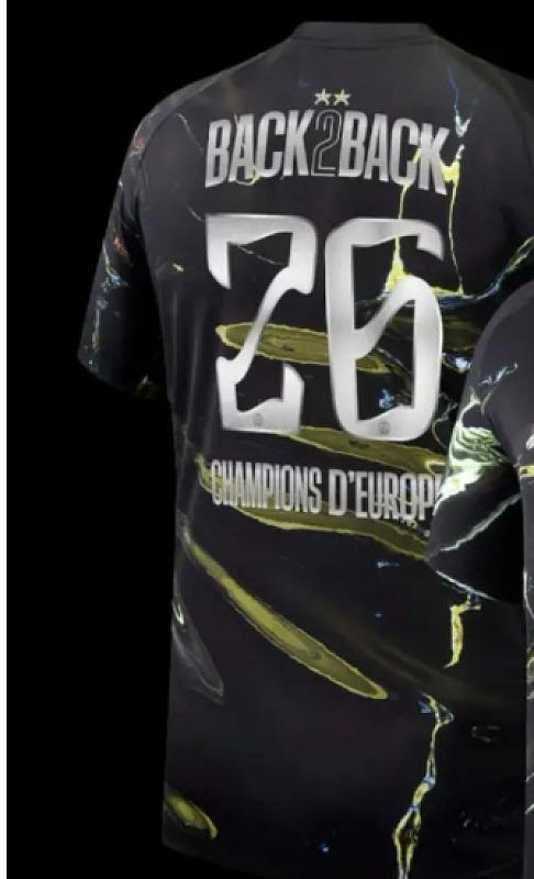 Paris Psg 5th Fans Version With 2 Stars Jersey 4