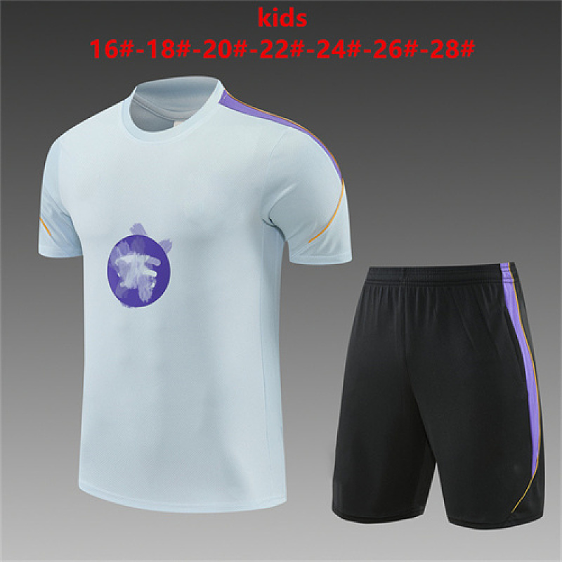 Barcelona Kids Short Sleeve Tracksuit 16#-28# · 4