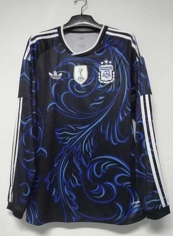 2026 Argentina Away Fans Long Sleeve Jersey · 3