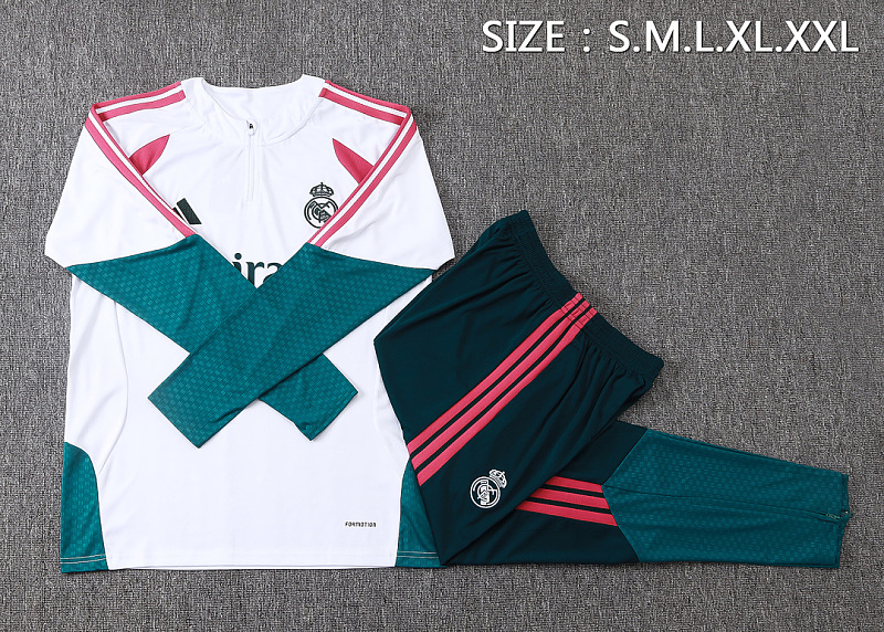 Real Madrid Long Sleeve Tracksuit 5