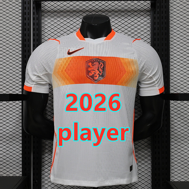 2026 Netherlands Away Player 32 Teams Jersey 32 · 4