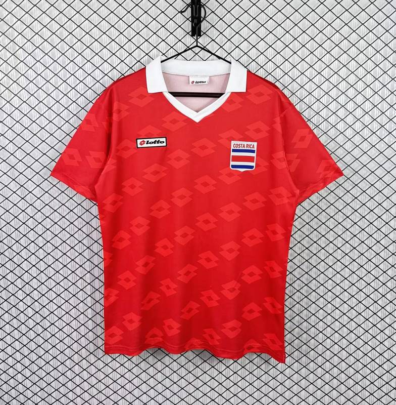 1990 Costa Rica Home Retro Fans Version Jersey 5