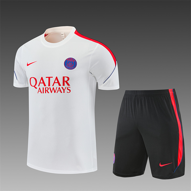 Paris Psg Short Sleeve Tracksuit 4
