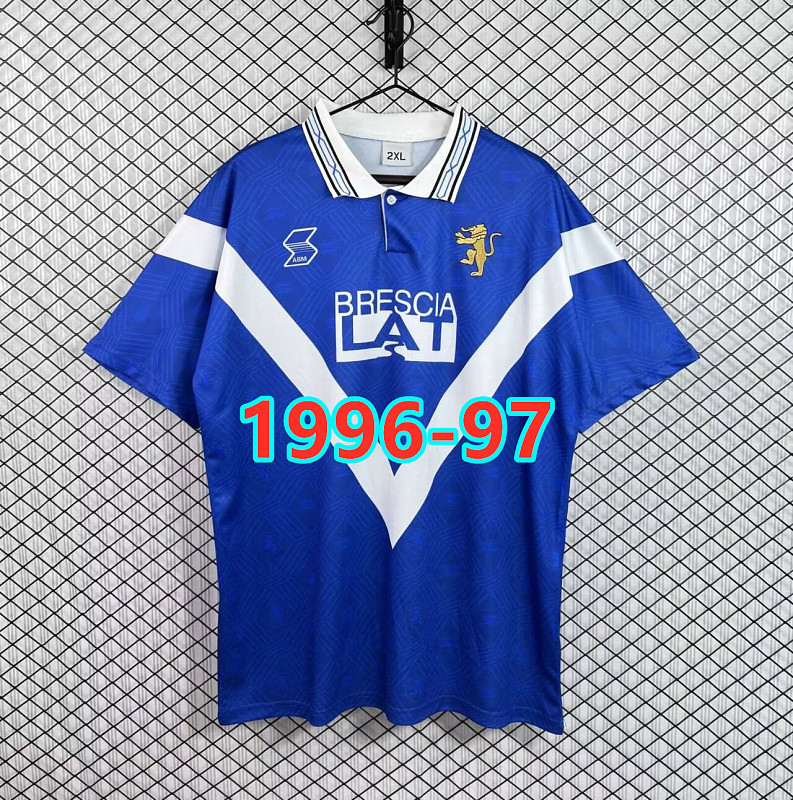 1996-97 Brescia Calcio Home Retro Fans Version Jersey