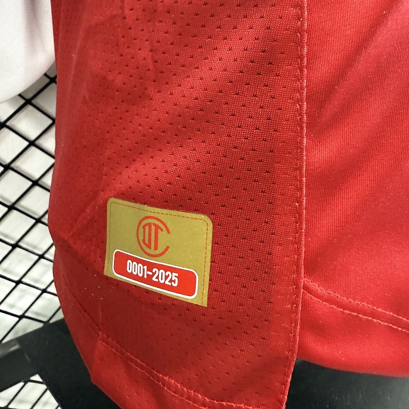 Toluca Home Player Long Jersey · 2