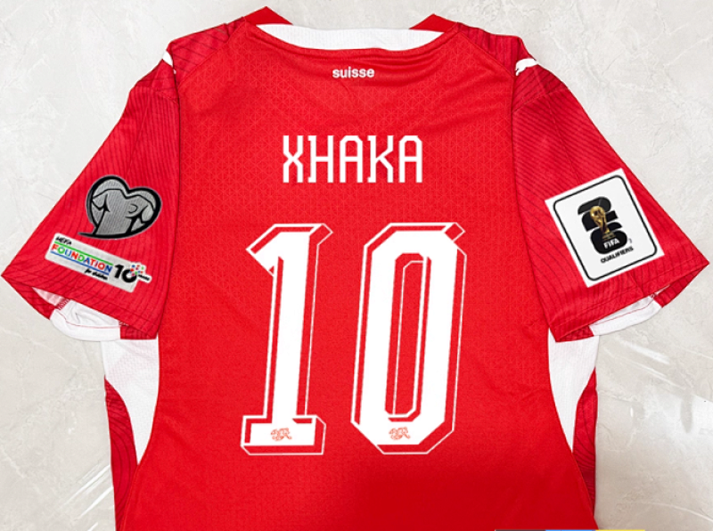 2026 Switzerland Home Fans Version Jersey 2