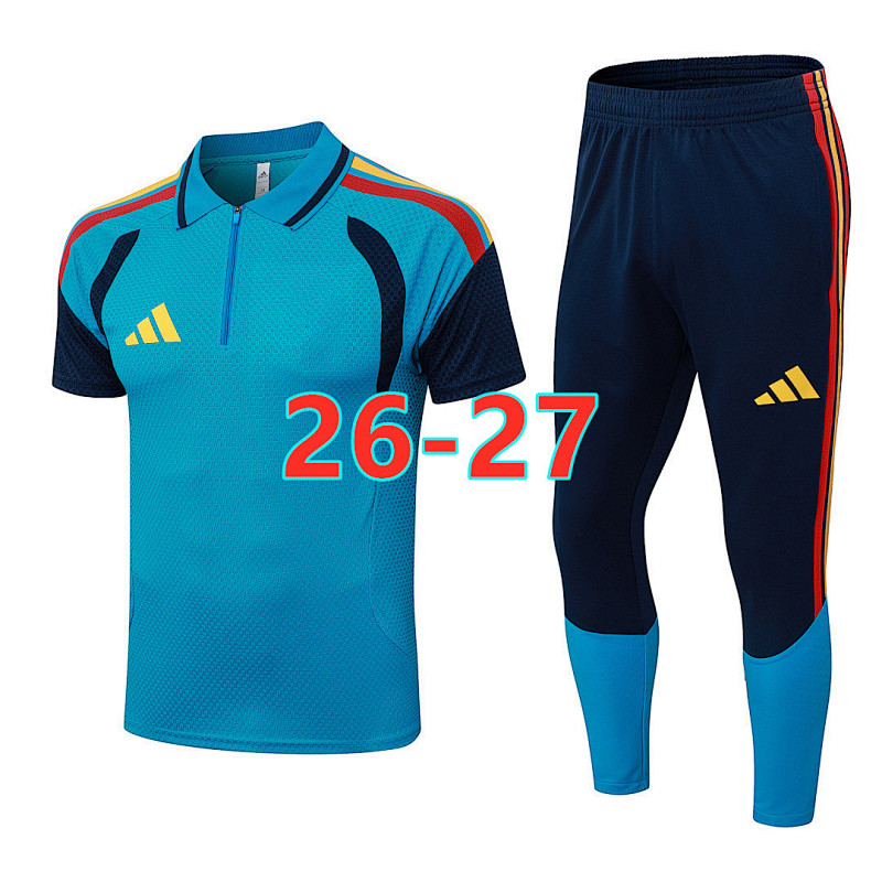 Adidas Short+pants Player Tracksuit Polo