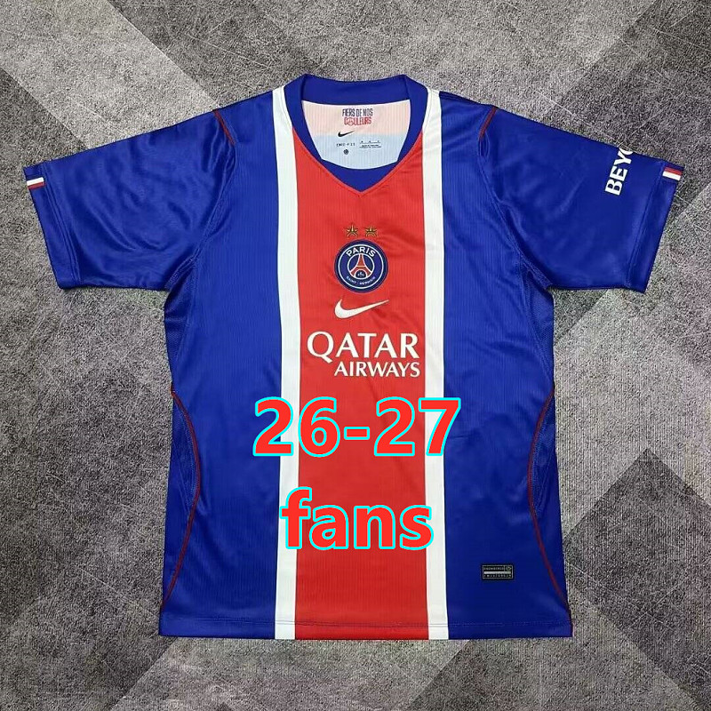 Paris Psg Home Fans Version With 2 Stars Jersey · 3