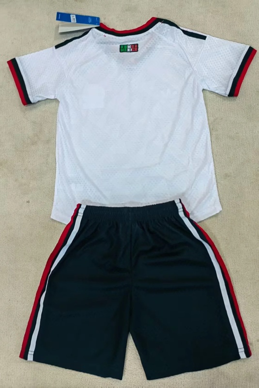 2026 Mexico Away Player Kids Jersey+shorts Kit 16#-28# · 3