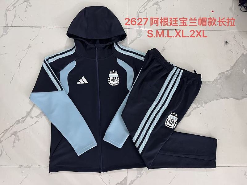2026 Argentina Long Zipper Hoodie Jacket · 4