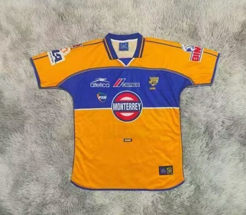 2000-01 Tigres Uanl Home Retro Jersey · 2