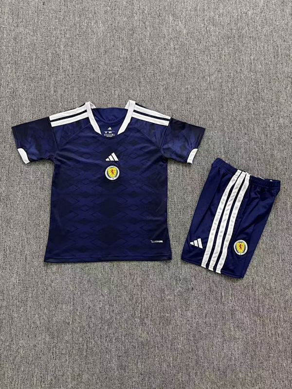 2026 Scotland Home Kids Jersey+shorts Kit 16#-28# · 5