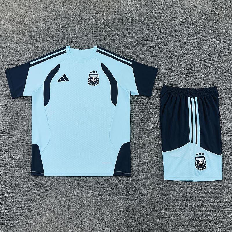 2026 Argentina Kids Short Sleeve Tracksuit 20#-28# · 4