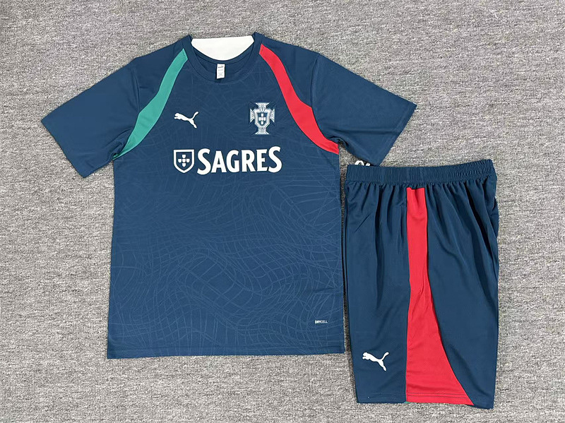 2026 Portugal Kids Short Sleeve Tracksuit 16#-28# · 4