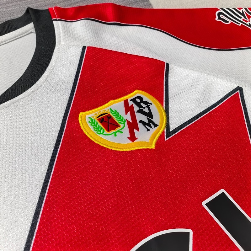 Rayo Vallecano Home Fans Version Jersey · 4