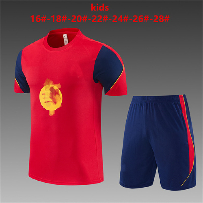 Barcelona Kids Short Sleeve Tracksuit 16#-28# 3