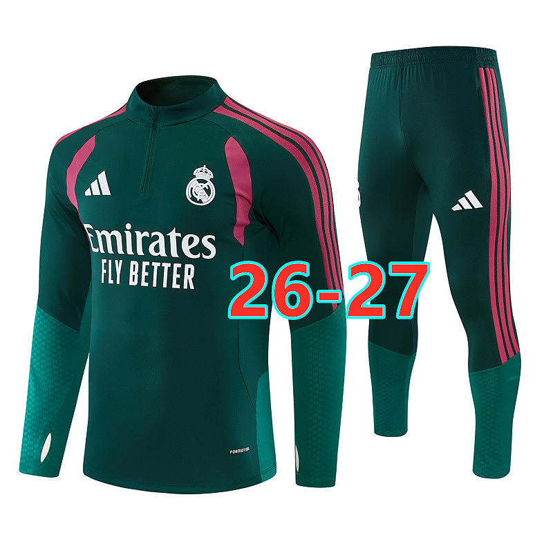 Real Madrid Long Sleeve Tracksuit