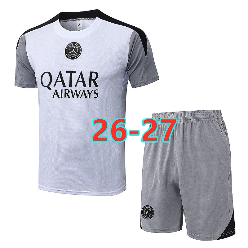 Paris Psg Short Sleeve Tracksuit