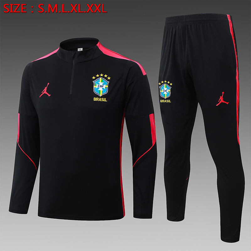 2026 Brazil Long Sleeve Tracksuit · 2