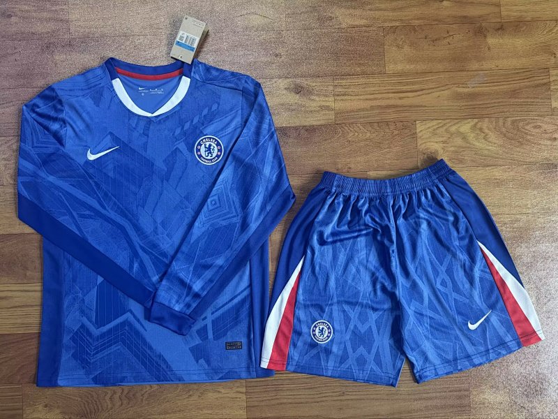 Chelsea Home Fans Long Jersey+shorts Kit 8