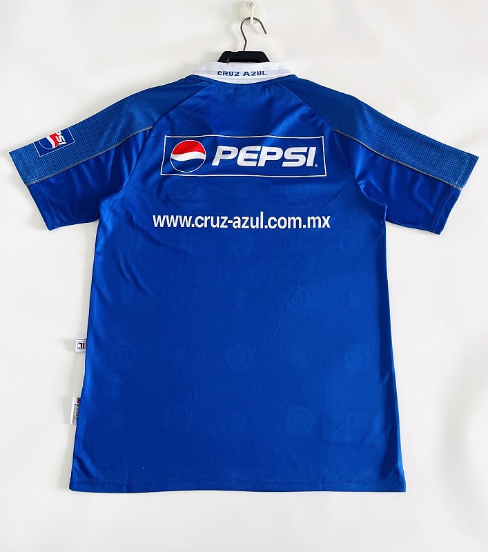2000-01 Cruz Azul Home Retro Jersey · 2