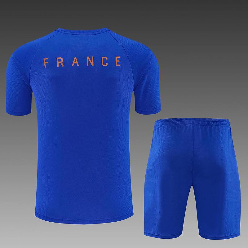 2026 France Kids Short Sleeve Tracksuit 10#-18# · 5