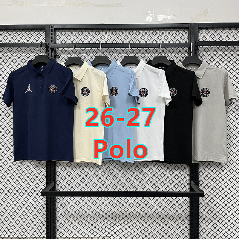 Paris Psg Short Sleeve Polo Jersey # Polo