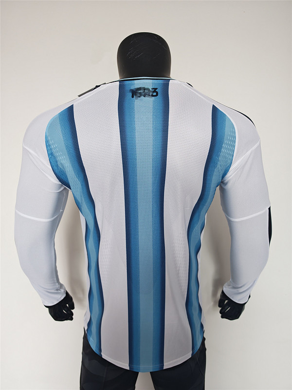 2026 Argentina Home Player Long 8 Teams Jersey 8 · 6