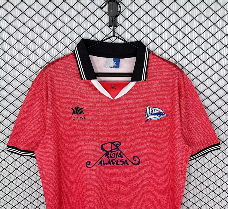2000-01 Alaves Away Retro Fans Version Jersey 5