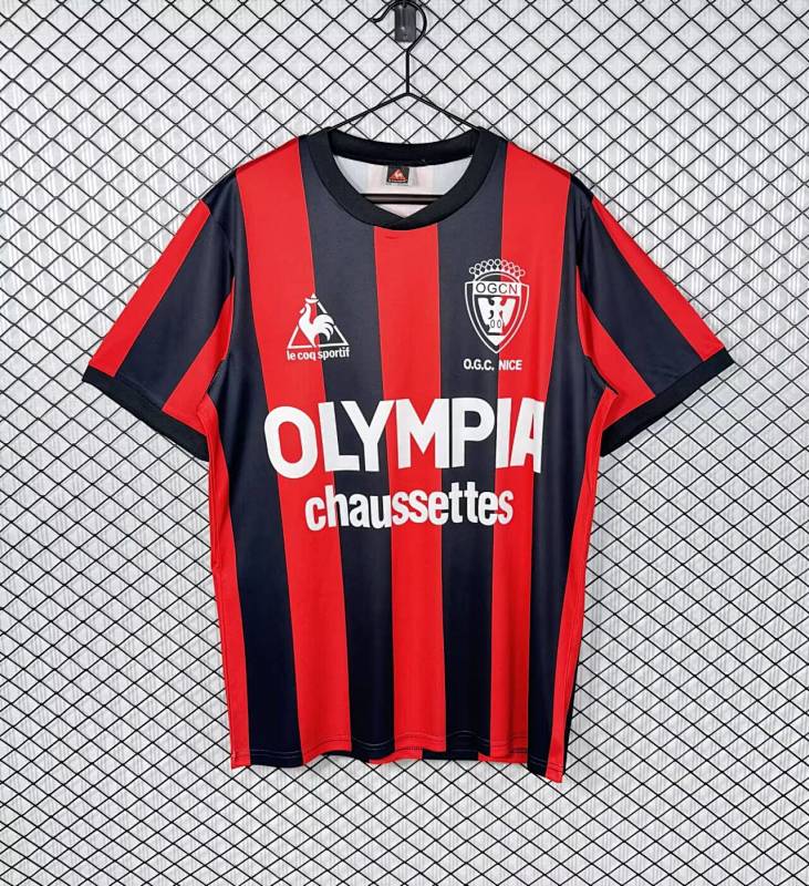1977-78 Ogc Nice Home Retro Fans Version Jersey · 6