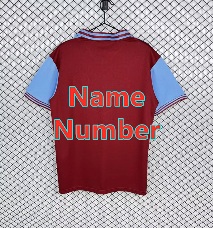 1976-80 West Ham Home Retro Fans Version Jersey · 3