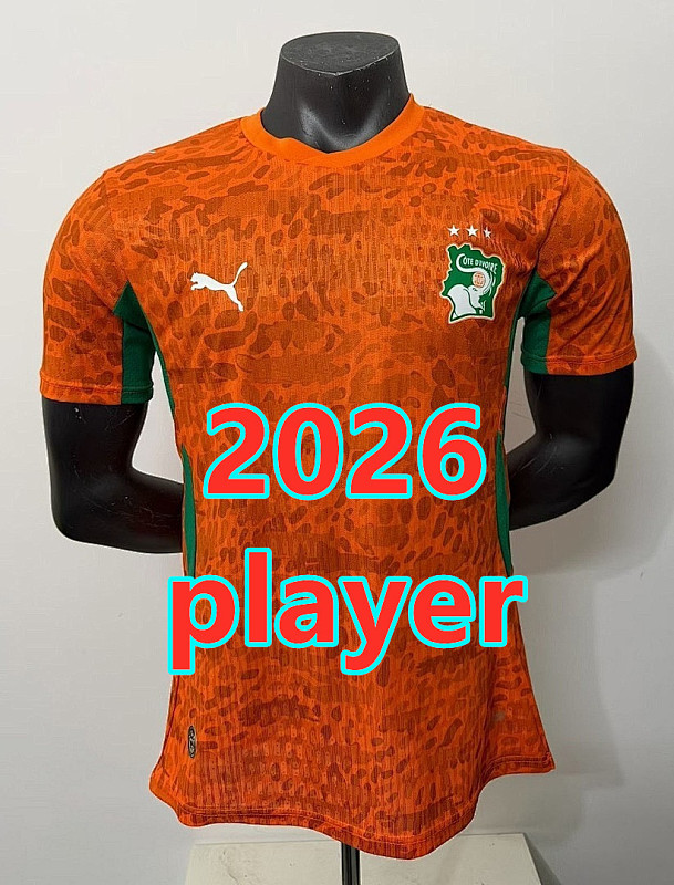 2026 Cote d'Ivoire Home Player 32 Team Jersey 32 · 2