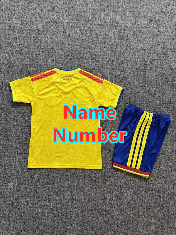 2026 Colombia Home Kids 32 Team Kit 16#-28# 32 · 6