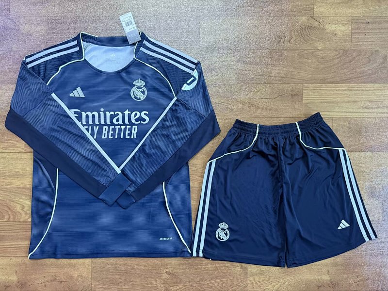 Fifa Real Madrid Away Fans Long Jersey+shorts Kit · 4