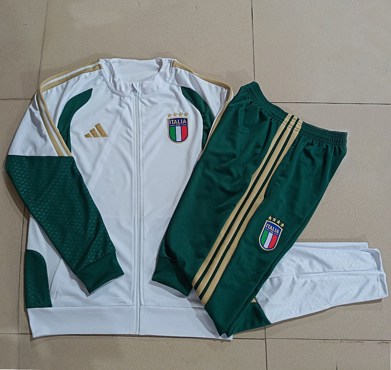 2026 Italy Kids Long Sleeve Jacket #10-#18 · 4
