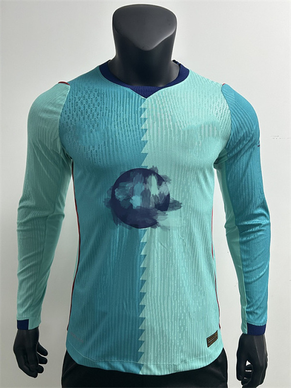 Barcelona Third Player Long Sleeve Jersey · 4