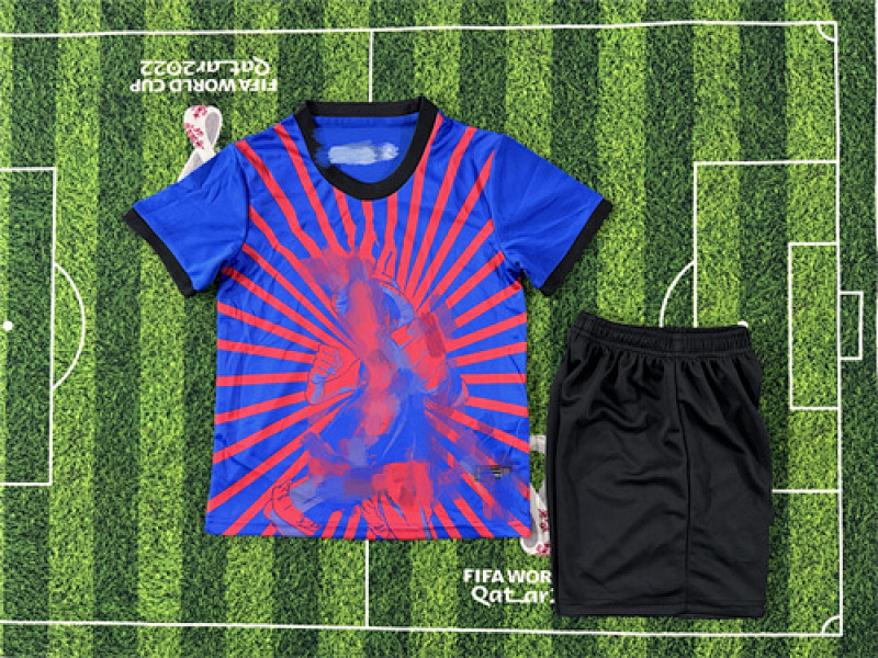 Barcelona Special Kids Jersey+shorts Kit 16#-28# · 2