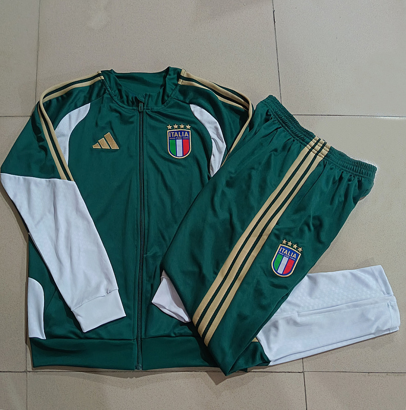 2026 Italy Kids Long Sleeve Jacket #10-#18 · 4