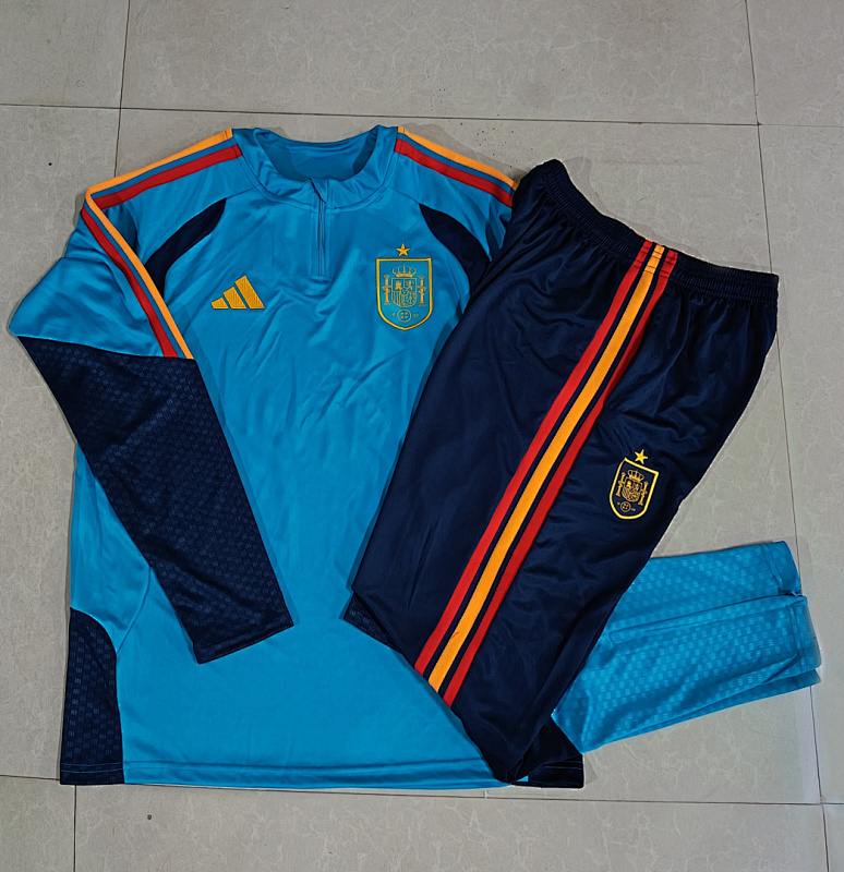 2026 Spain Long Sleeve Tracksuit · 3