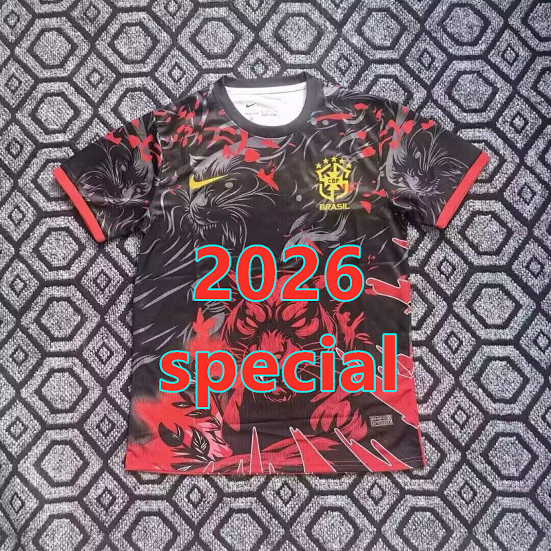 2026 Brazil Special Fans Version Jersey S--2xl