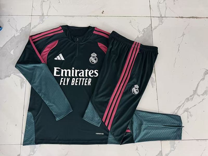 Real Madrid Long Sleeve Tracksuit 3