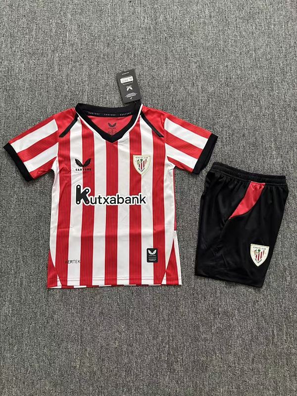 Athletic Bilbao Home Kids Jersey+shorts Kit 16#-28# · 2
