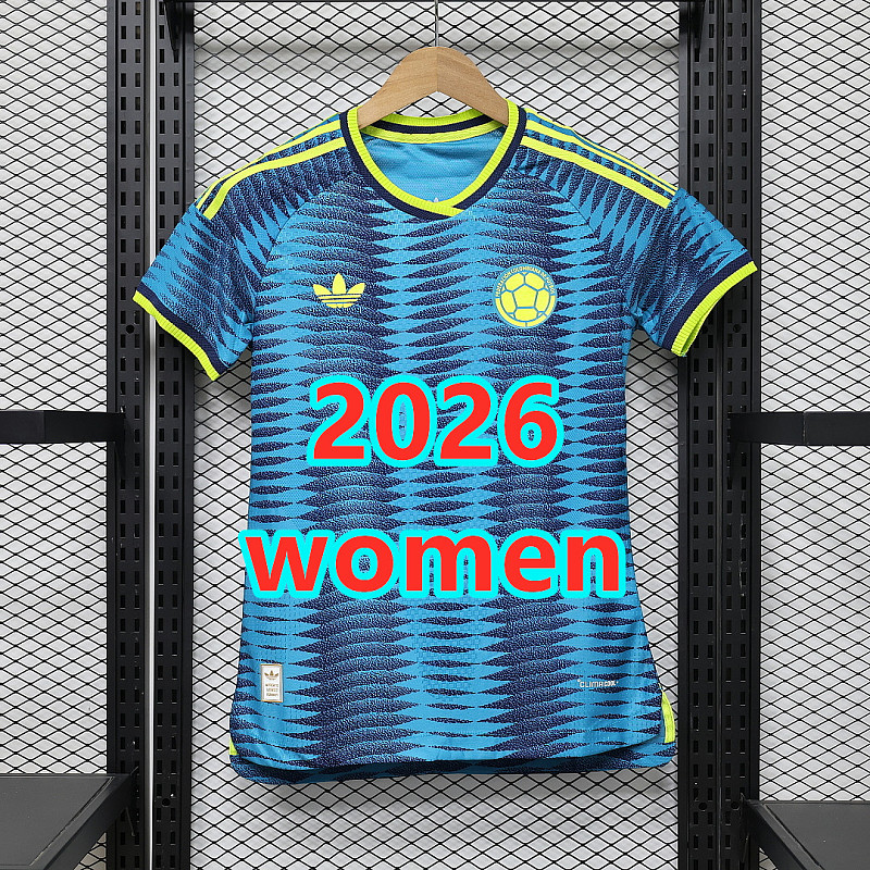 2026 Colombia Away Women Player Version Jersey · 2