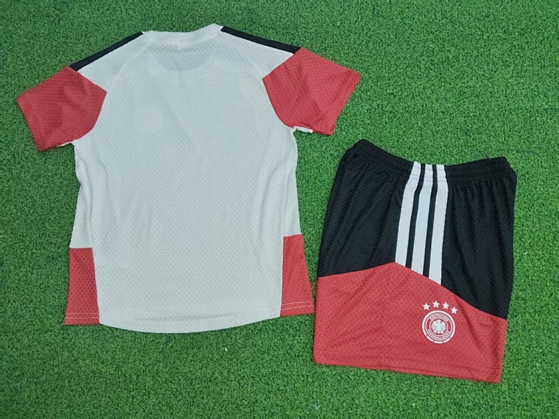 2026 Germany Kids Player Short Sleeve+shorts Kit 16#-28# · 3