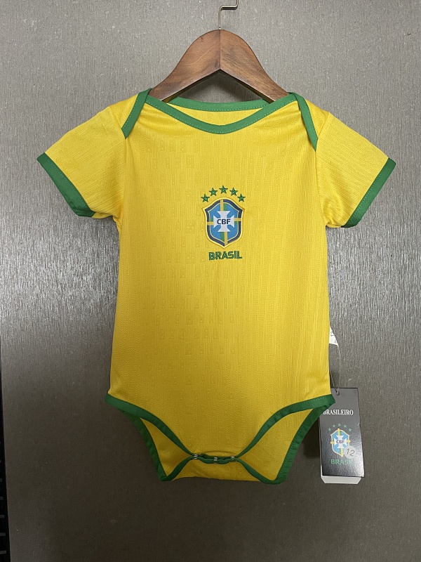 2025 Brazil Home Infant Jersey 9#-12# Bb · 3