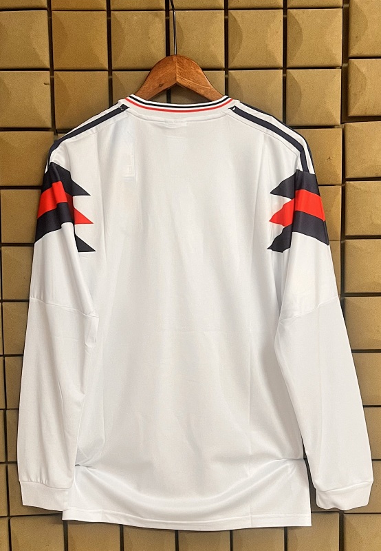1990 England Retro Long Jersey 3
