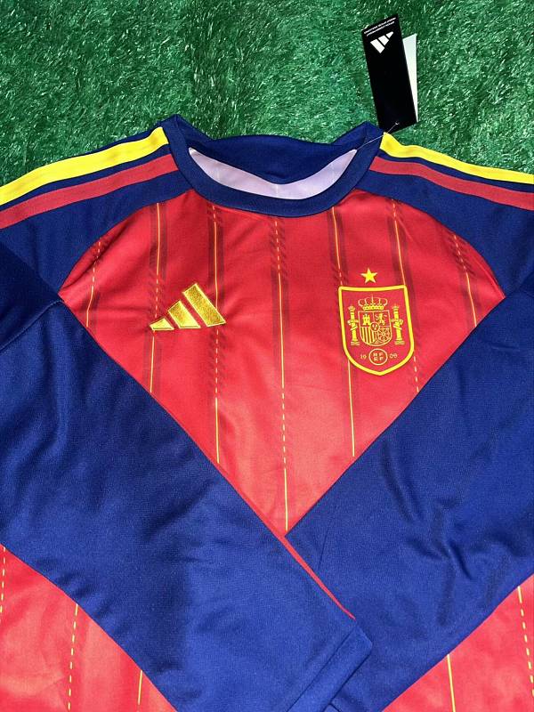 2026 Spain Home Fans Long 8 Teams Jersey 8 · 5