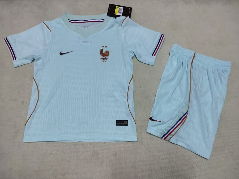 2026 France Away Kids 4 Teams Kit 16#-28# 4 · 3
