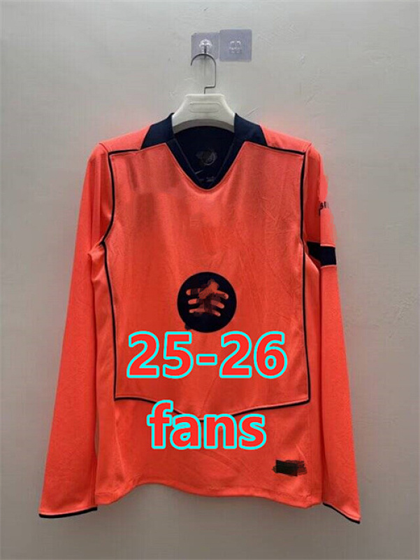 Barcelona Third Fans Version Long Sleeve Jersey · 3