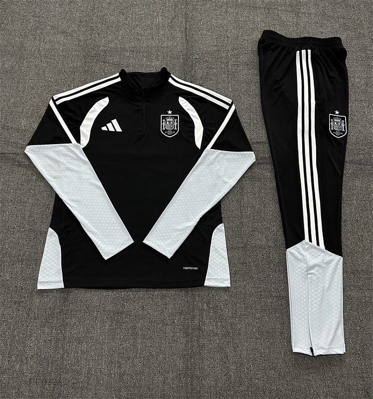 2026 Spain Kids Long Sleeve Tracksuit 10#-18# · 2